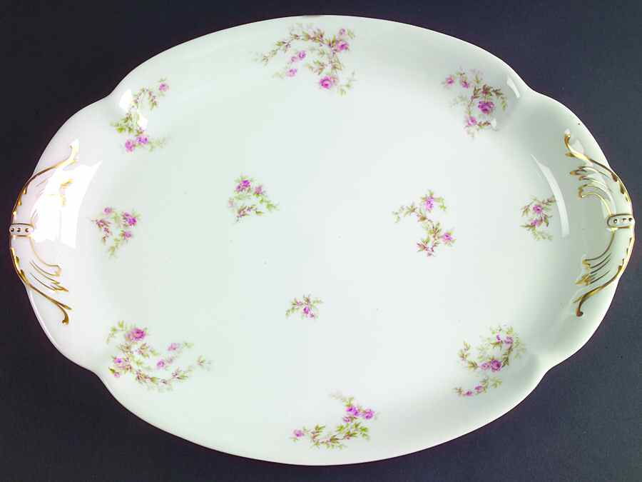 Schleiger 1132 16" Oval Serving Platter by Haviland-1