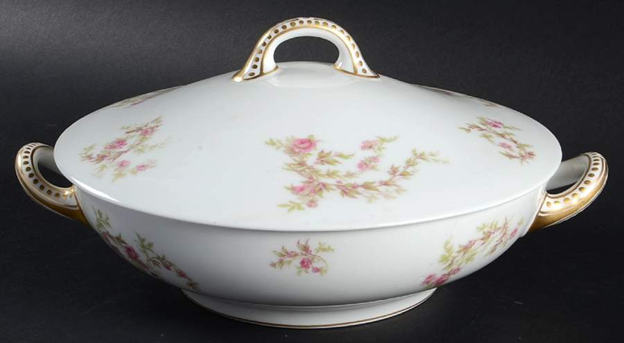 Schleiger 1132 Round Covered Vegetable by Haviland-1