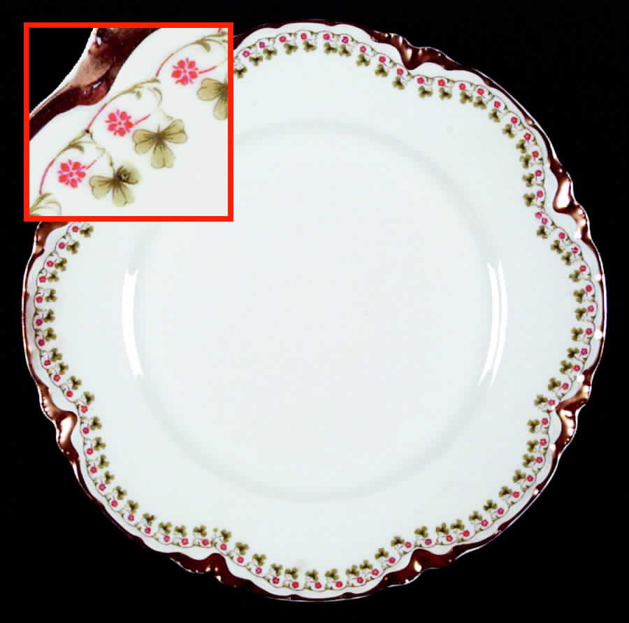 Schleiger 113A Dinner Plate by Haviland-1