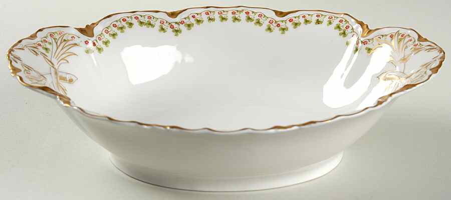 Schleiger 113A 9" Oval Vegetable Bowl by Haviland-1