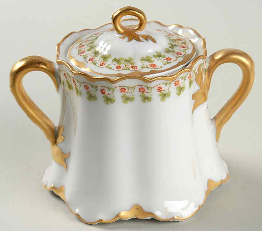 Schleiger 113A Mini Sugar Bowl & Lid by Haviland-1