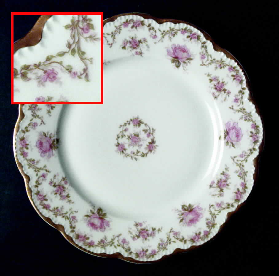 Schleiger 1143 Salad Plate by Haviland-1
