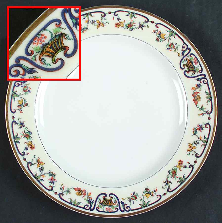 Schleiger 114b Salad Plate by Haviland-1