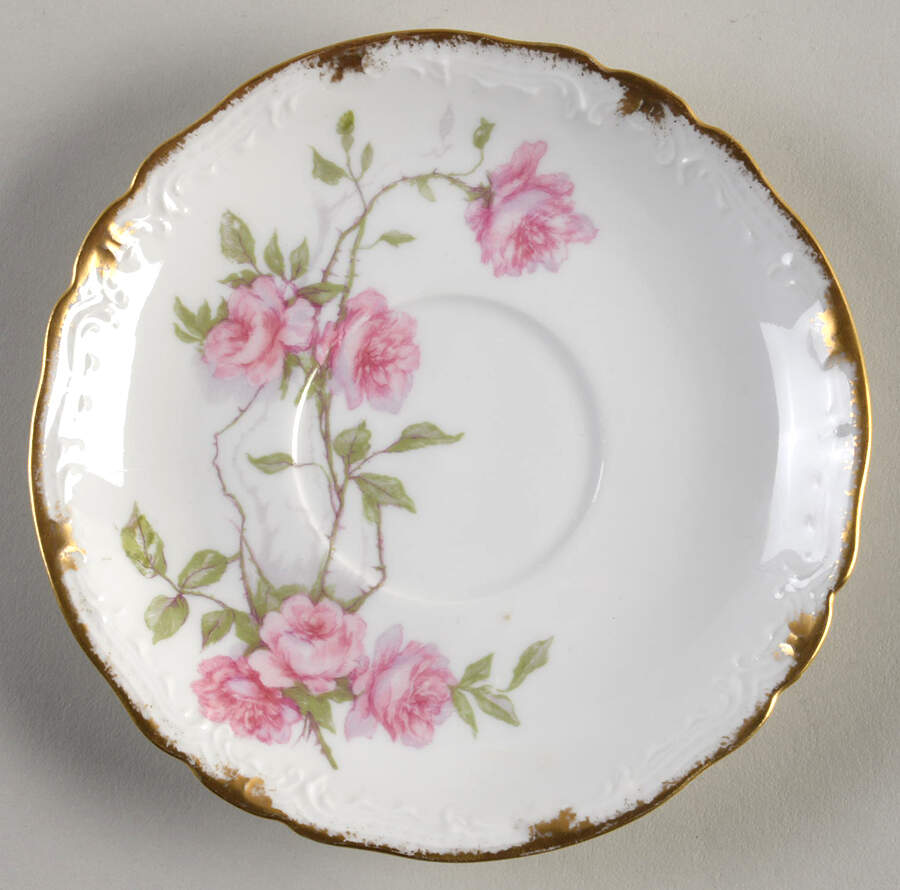 Schleiger 1151 Saucer for Flat Cup by Haviland-1