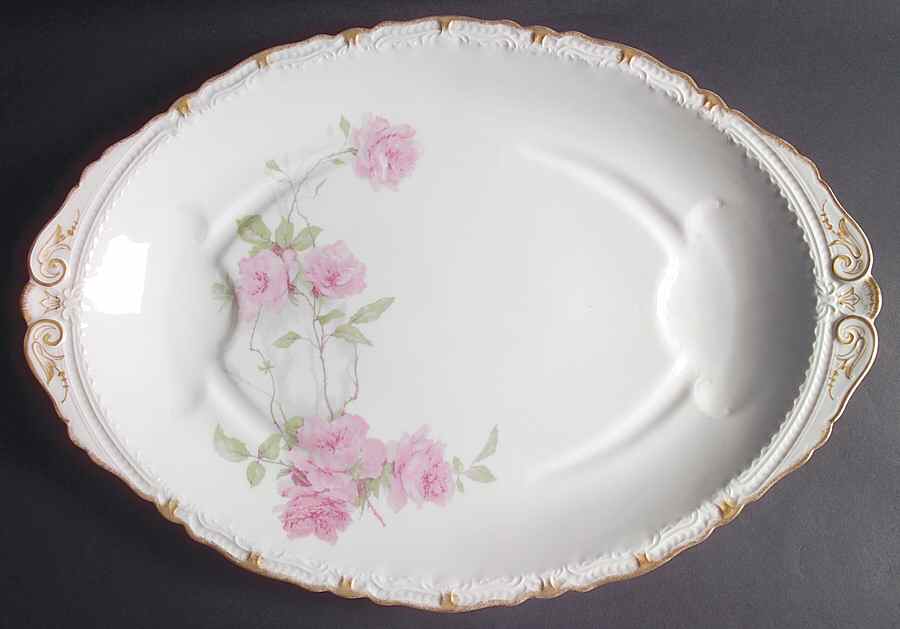 Schleiger 1151 18" Oval Serving Platter by Haviland-1