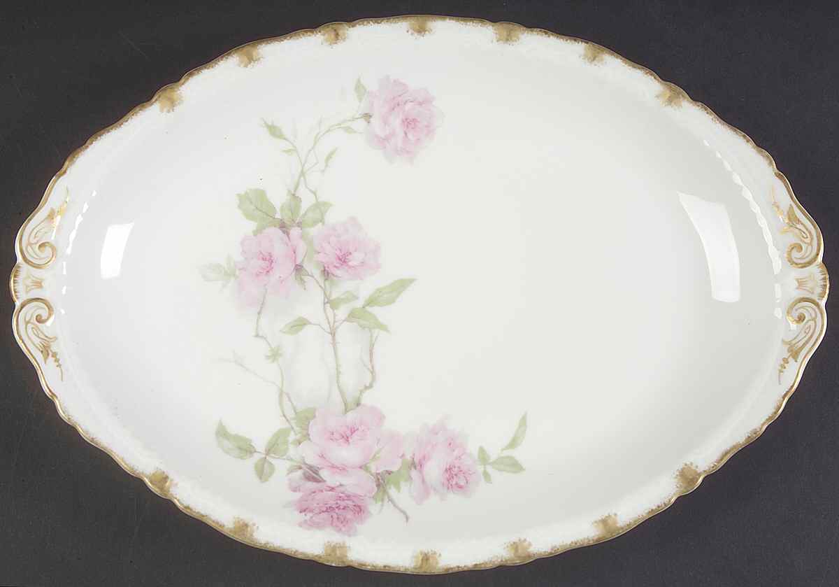 Schleiger 1151 12" Oval Serving Platter by Haviland-1