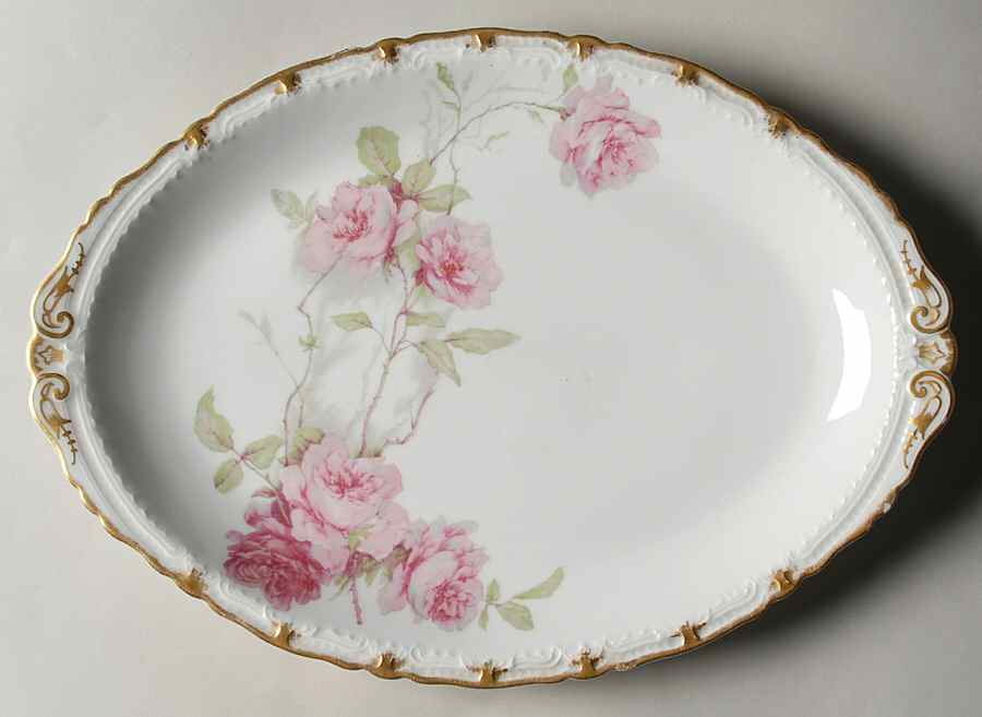 Schleiger 1151 14" Oval Serving Platter by Haviland-1