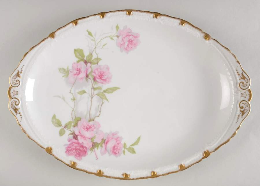 Schleiger 1151 16" Oval Serving Platter by Haviland-1