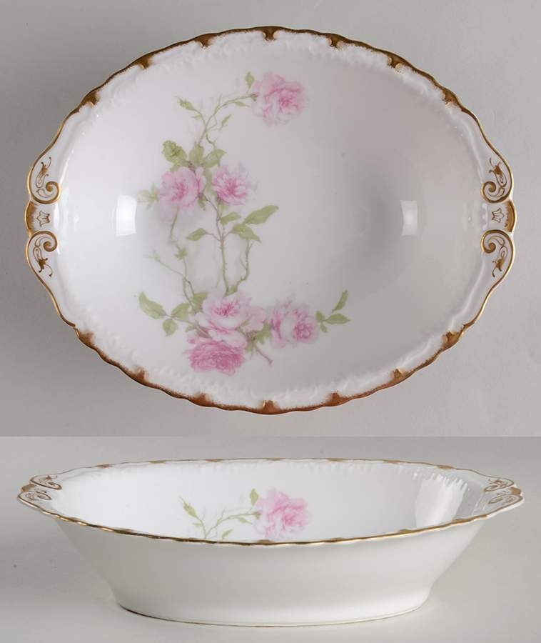 Schleiger 1151 10" Oval Vegetable Bowl by Haviland-1