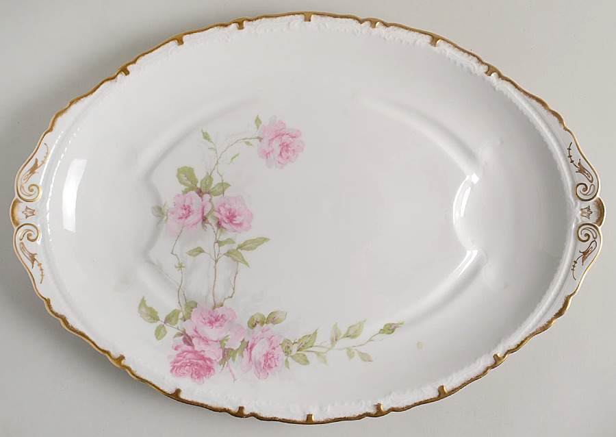 Schleiger 1151 20" Oval Serving Platter by Haviland-1