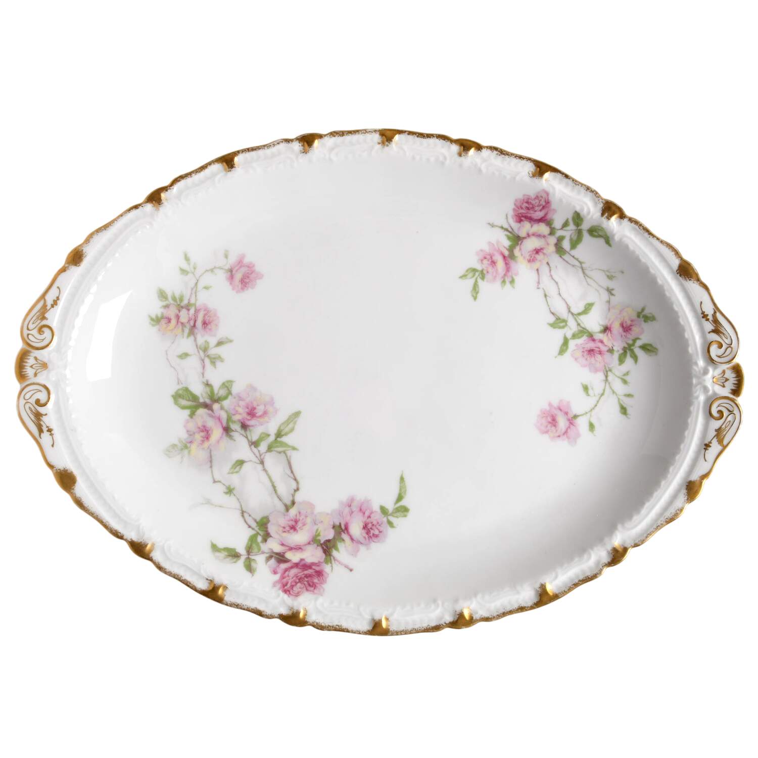 Schleiger 1151A 16" Oval Serving Platter by Haviland-1
