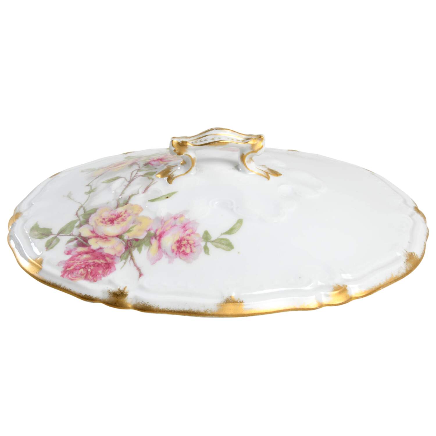 Schleiger 1151A Lid for Oval Vegetable by Haviland-1