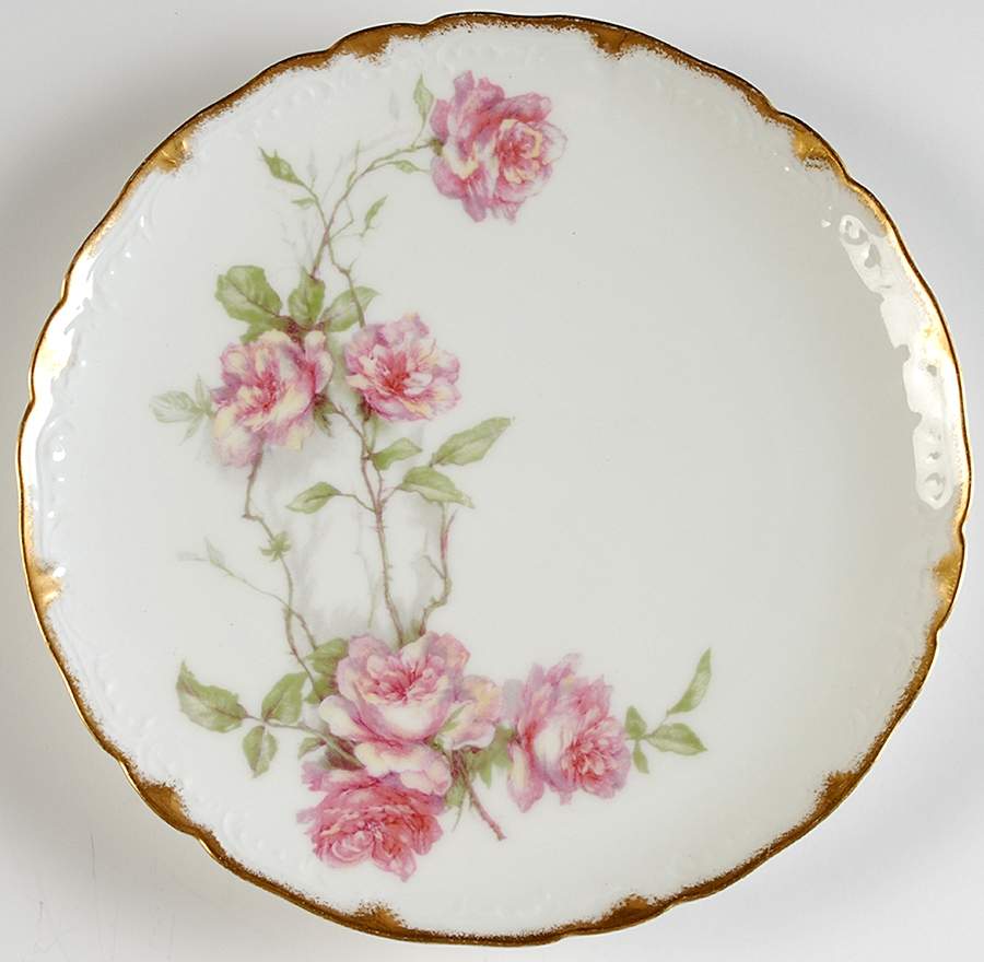 Schleiger 1151A Coupe Luncheon Plate by Haviland-1