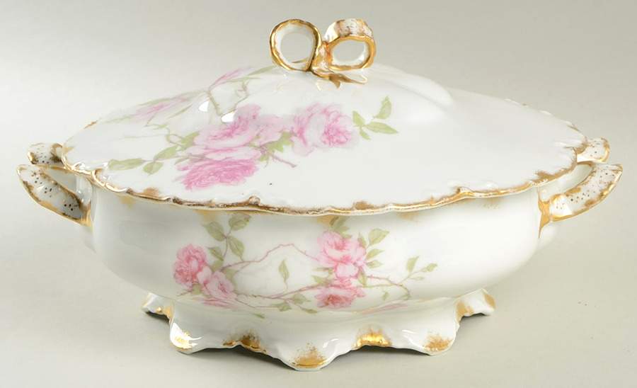 Schleiger 1151B Round Covered Vegetable by Haviland-1