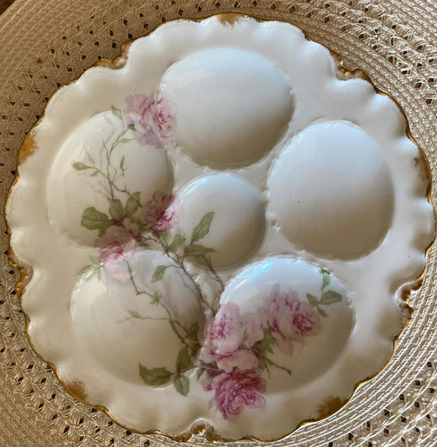 Schleiger 1151B Oyster Plate by Haviland-1
