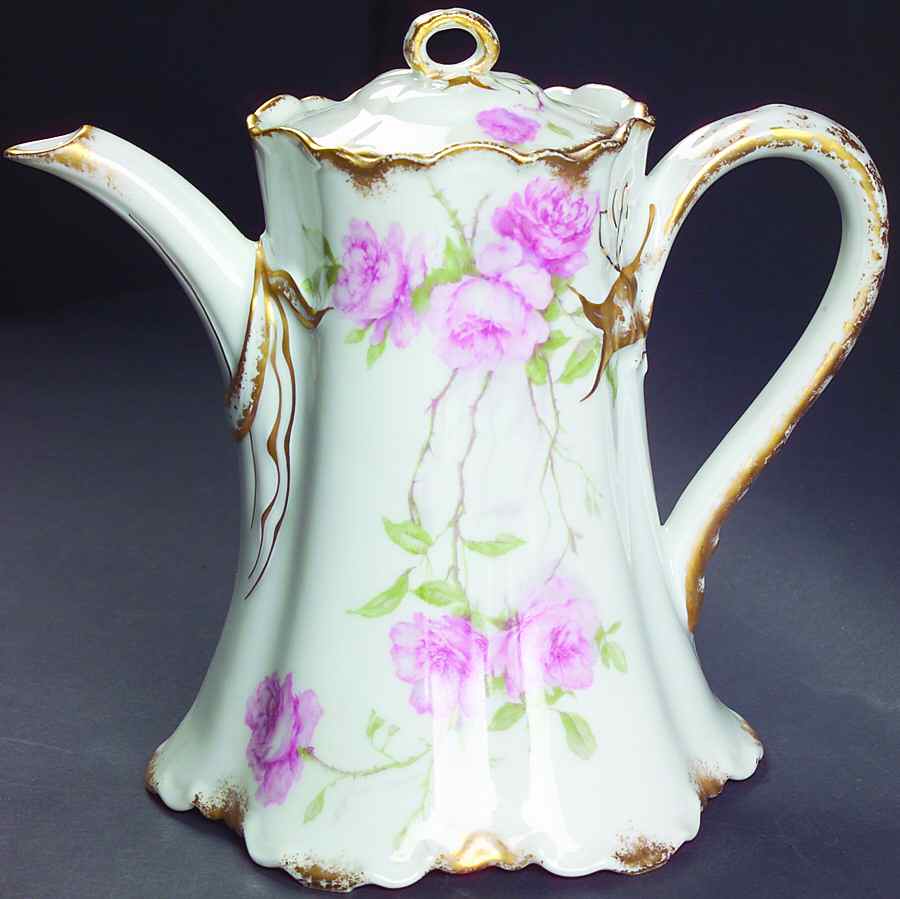 Schleiger 1151B Small Coffee Pot & Lid by Haviland-1