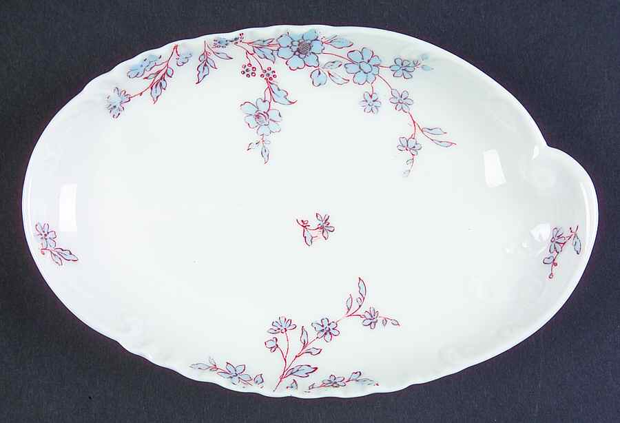 Schleiger 1156 Oval Bone Dish by Haviland-1