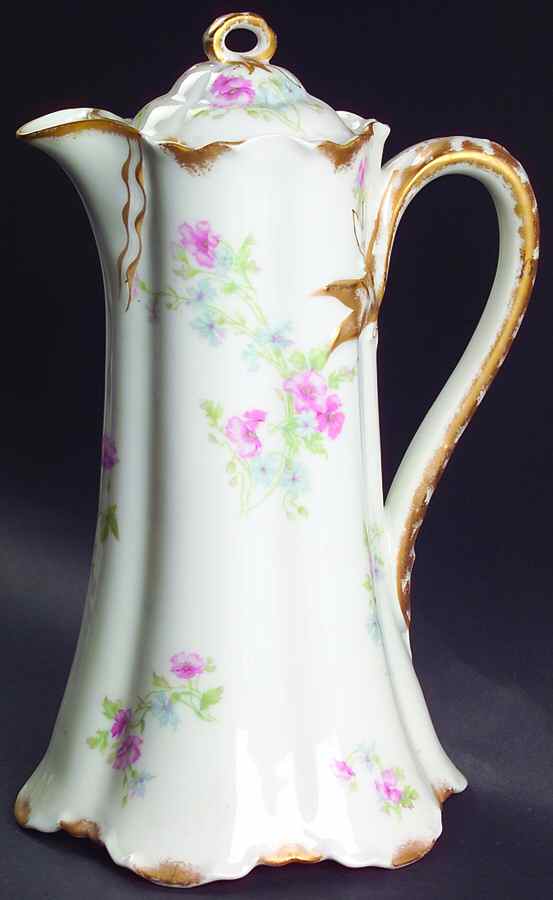Schleiger 1168 Chocolate Pot & Lid by Haviland-1