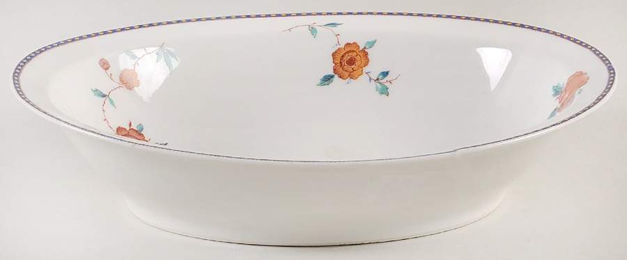 Schleiger 1183 9" Oval Vegetable Bowl by Haviland-1