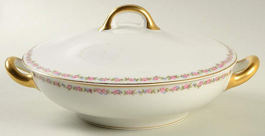 Schleiger 1215 Round Covered Vegetable by Haviland-1