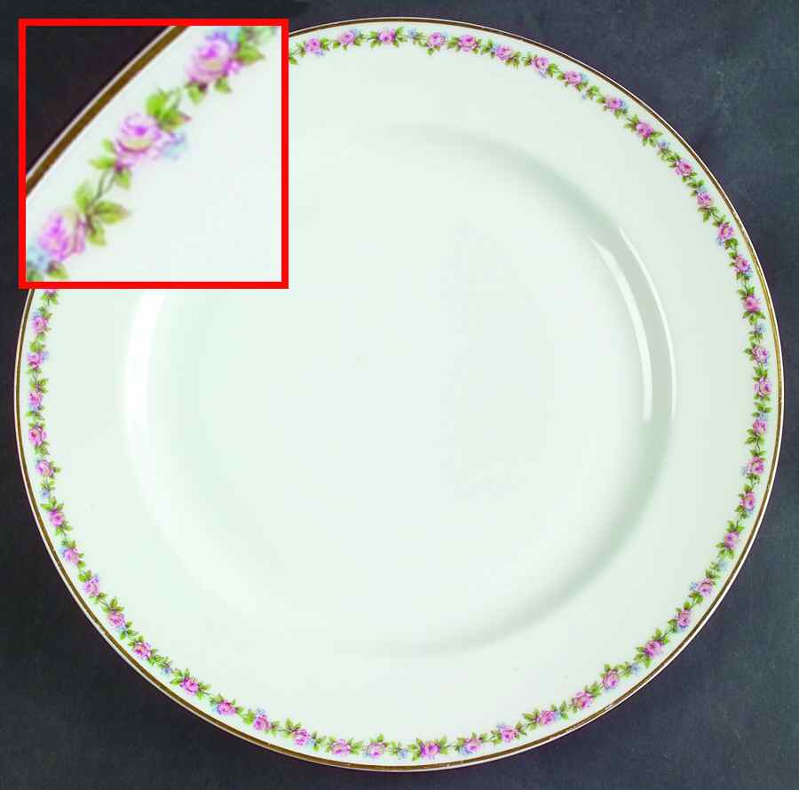 Schleiger 1215 Dinner Plate by Haviland-1