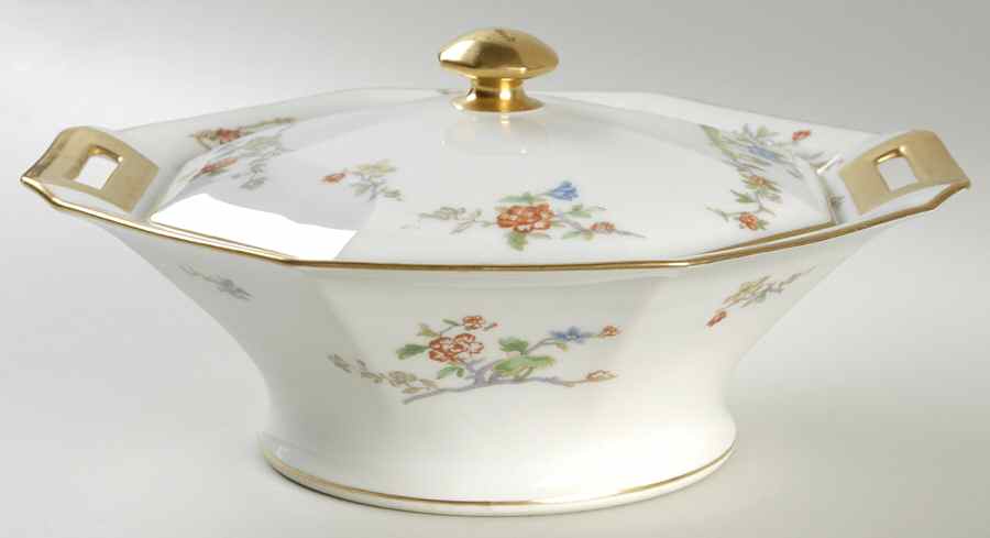 Schleiger 1226 Round Covered Vegetable by Haviland-1