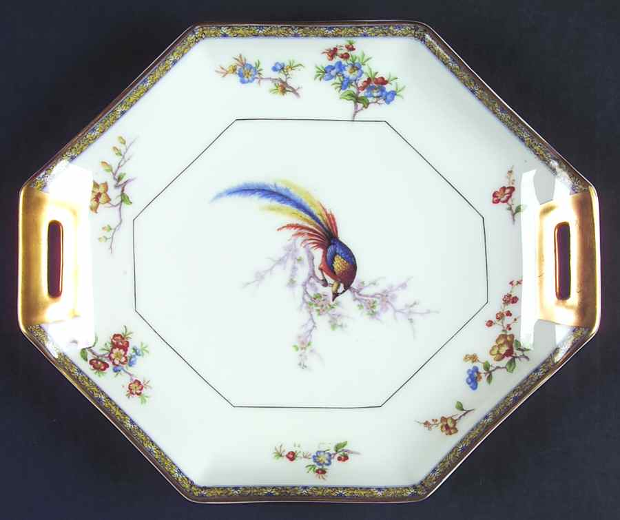 Schleiger 1228 Handled Cake Plate by Haviland-1