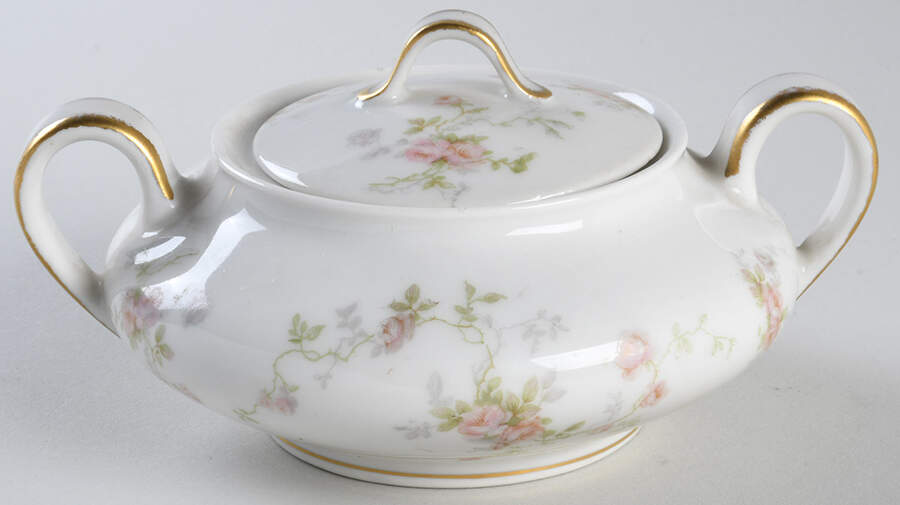 Schleiger 1245 Sugar Bowl & Lid by Haviland-1