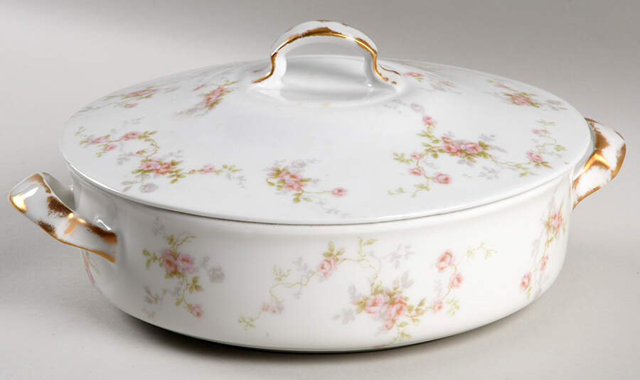 Schleiger 1245 Round Covered Vegetable by Haviland-1