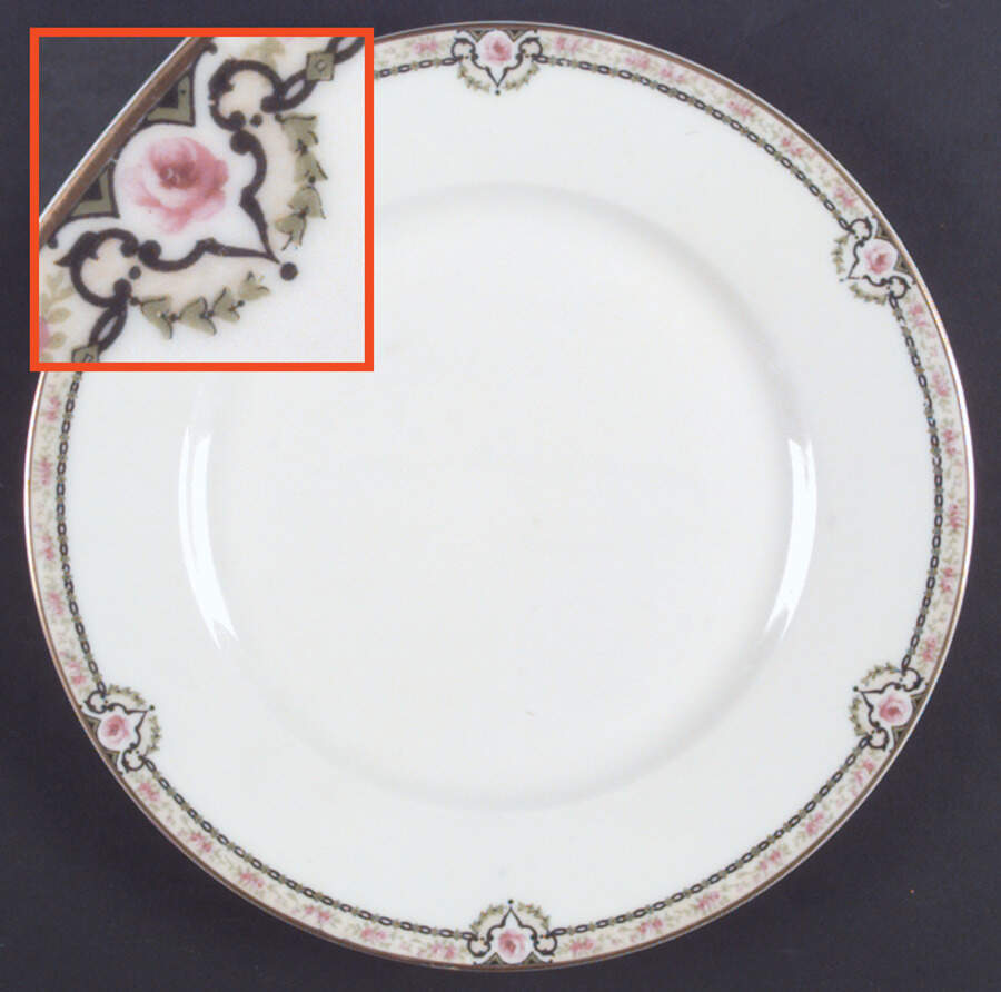 Schleiger 1257 Dinner Plate by Haviland-1