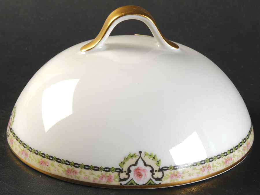 Schleiger 1257 Lid for Round Butter by Haviland-1