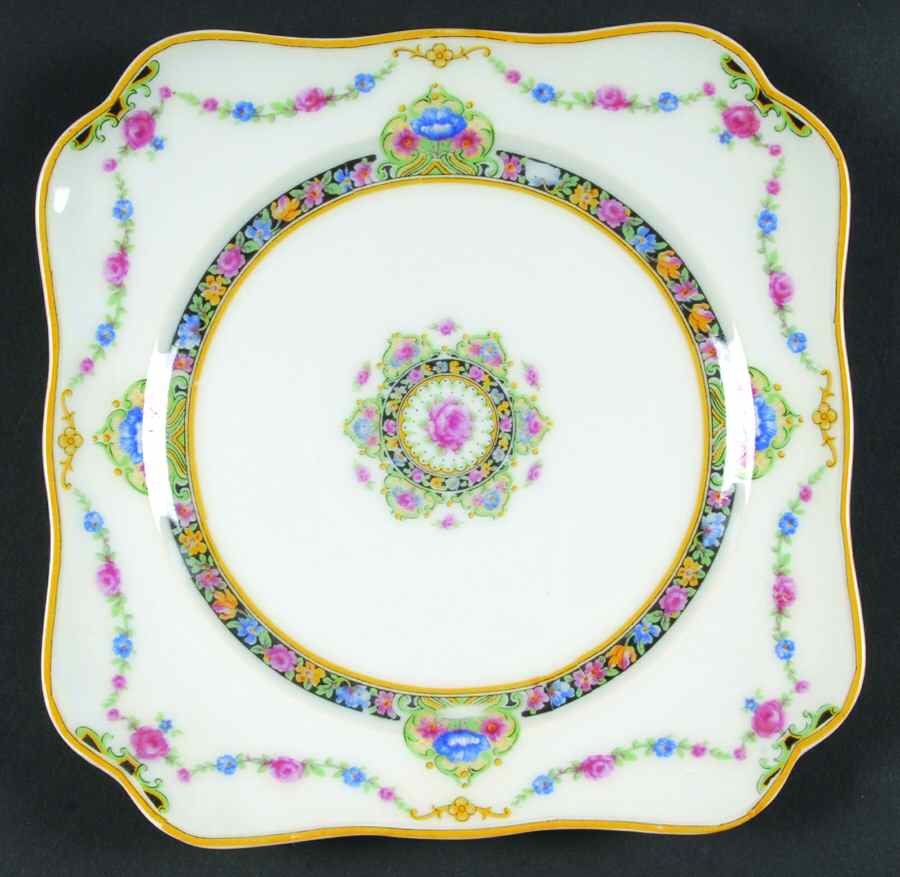 Schleiger 1262 Square Salad Plate by Haviland-1