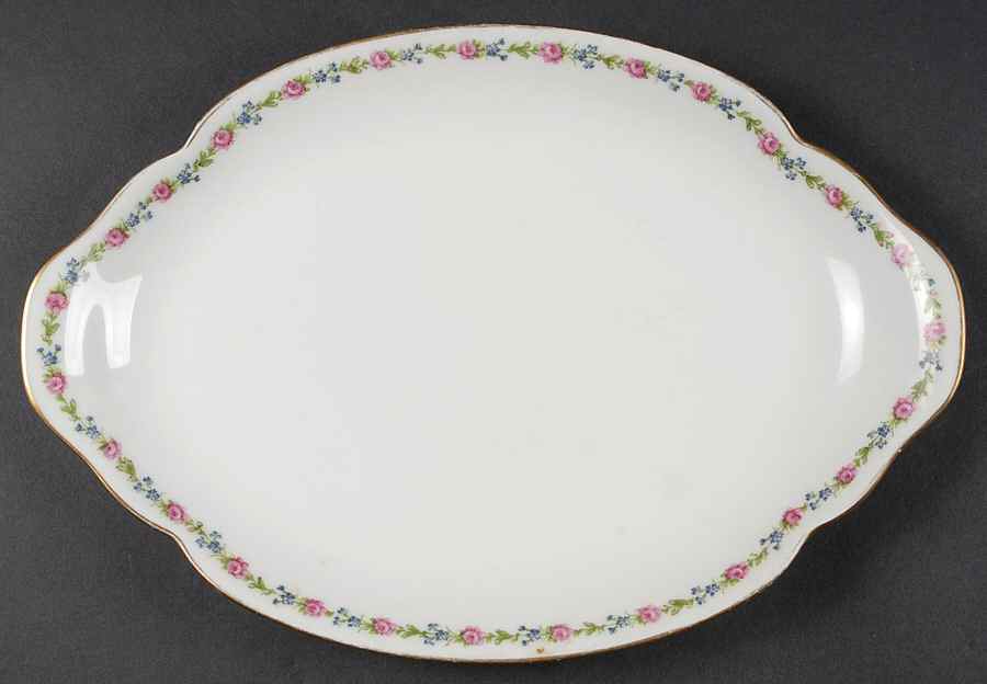 Schleiger 1263 14" Oval Serving Platter by Haviland-1