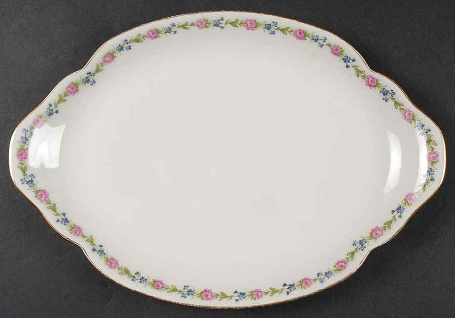 Schleiger 1263 11" Oval Serving Platter by Haviland-1