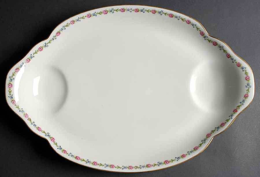Schleiger 1263 18" Oval Serving Platter by Haviland-1