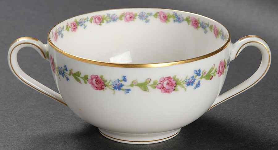 Schleiger 1263 Flat Bouillon Cup by Haviland-1