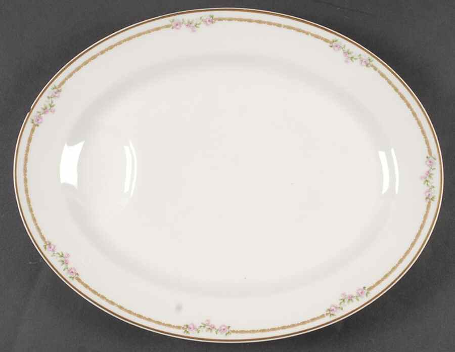 Schleiger 1264 13" Oval Serving Platter by Haviland-1