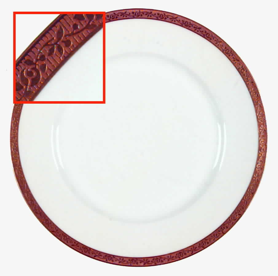 Schleiger 1266 Dinner Plate by Haviland-1