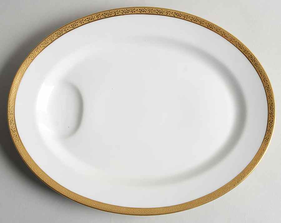 Schleiger 1266 13" Oval Serving Platter by Haviland-1