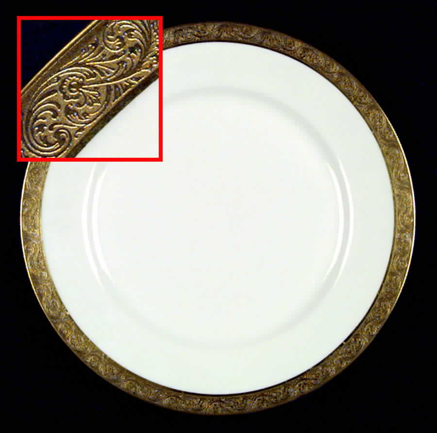 Schleiger 1269 Dinner Plate by Haviland-1
