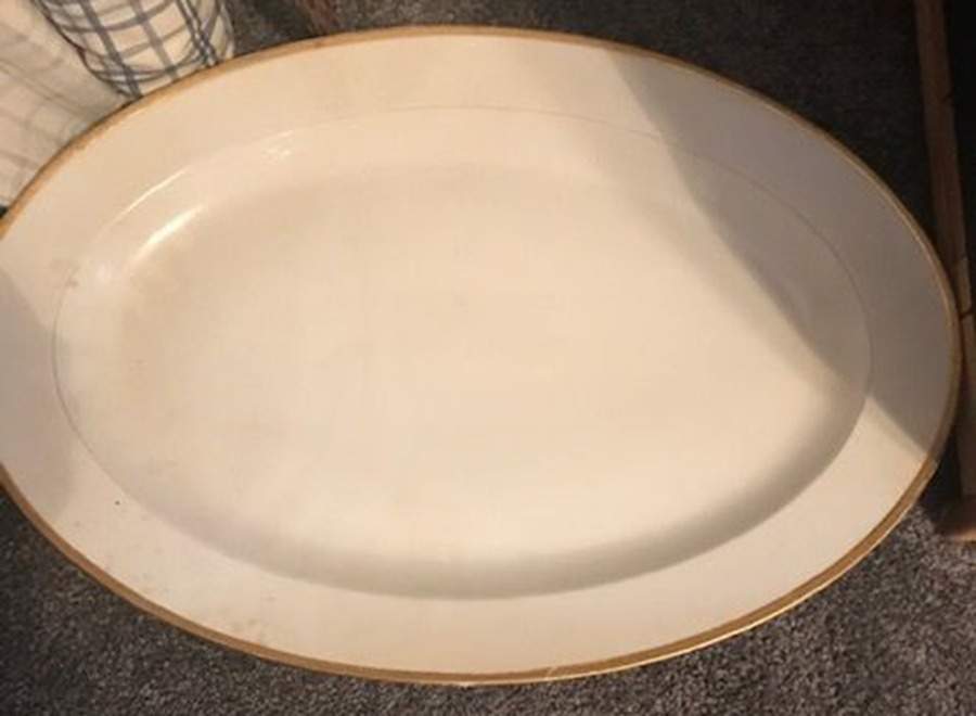 Schleiger 128 20" Oval Serving Platter by Haviland-1