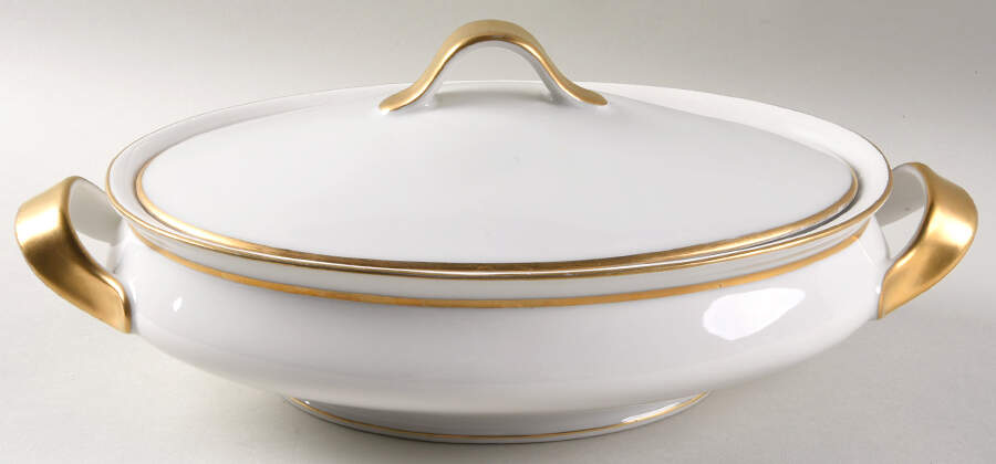 Schleiger 128 Oval Covered Vegetable by Haviland-1