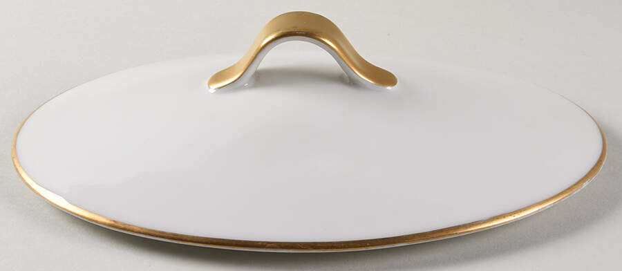 Schleiger 128 Lid for Oval Vegetable by Haviland-1