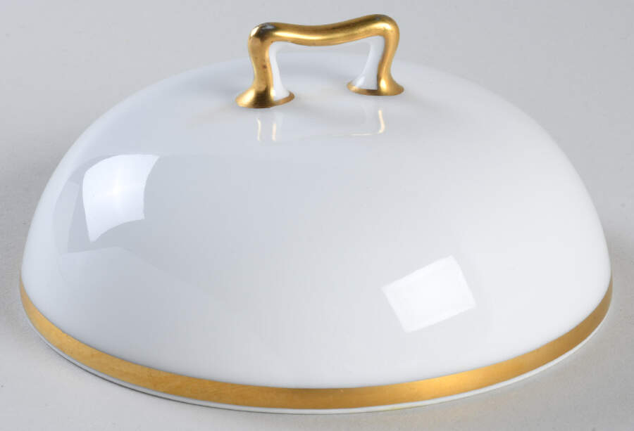Schleiger 128 Lid for Round Butter by Haviland-1