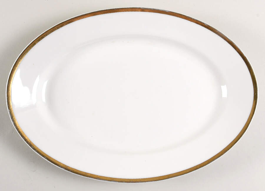 Schleiger 128 13" Oval Serving Platter by Haviland-1