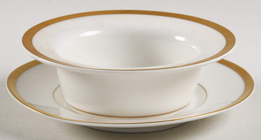 Schleiger 128 Ramekin & Saucer Set by Haviland-1