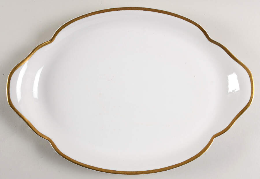 Schleiger 128 15" Oval Serving Platter by Haviland-1