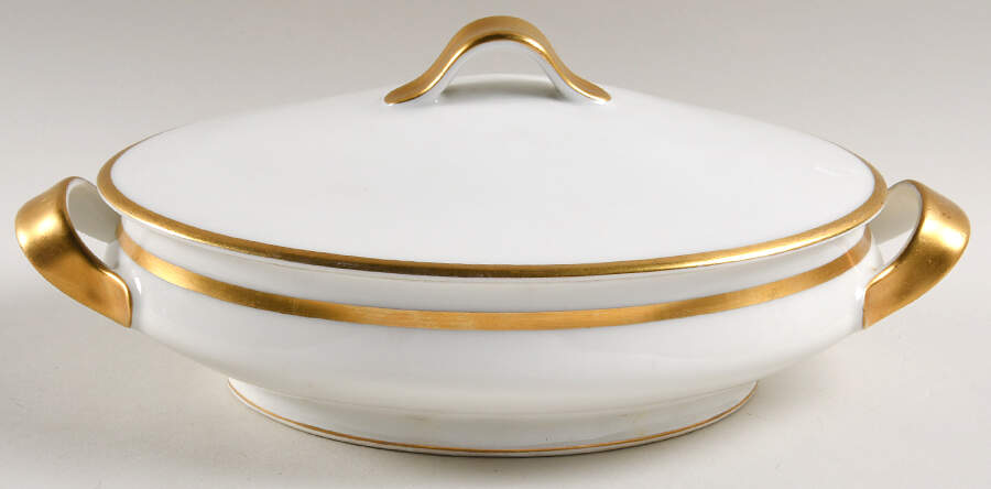 Schleiger 128 Oval Covered Vegetable by Haviland-1