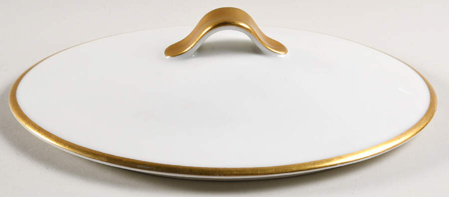 Schleiger 128 Lid for Oval Vegetable by Haviland-1