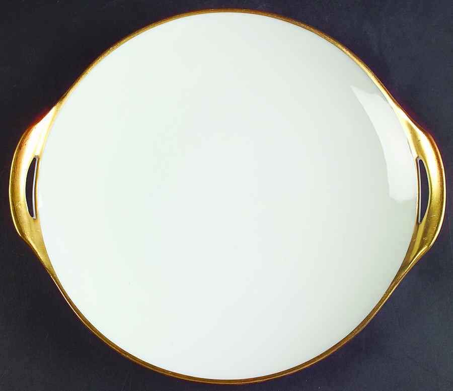 Schleiger 128 Handled Cake Plate by Haviland-1